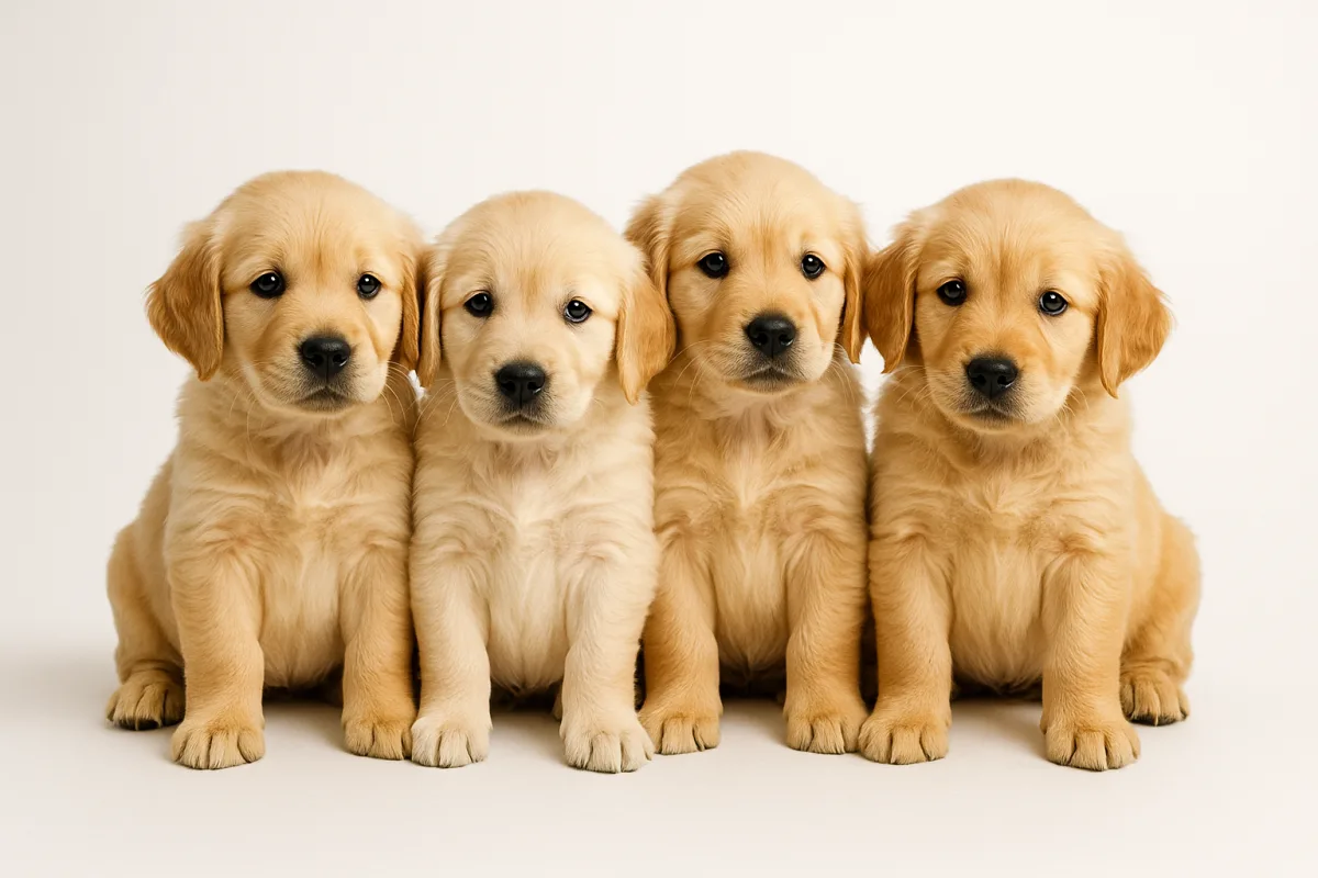 Beautiful Golden Retriever puppies