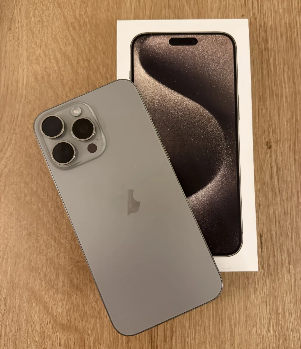iPhone 15 Pro Max 256GB Natural Titanium