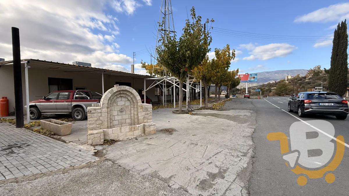 For Rent — Large Commercial Property in Doros (Limassol Mountains) | 500 sqm Indoor + 600 sqm Outdoor | Whole or Half
